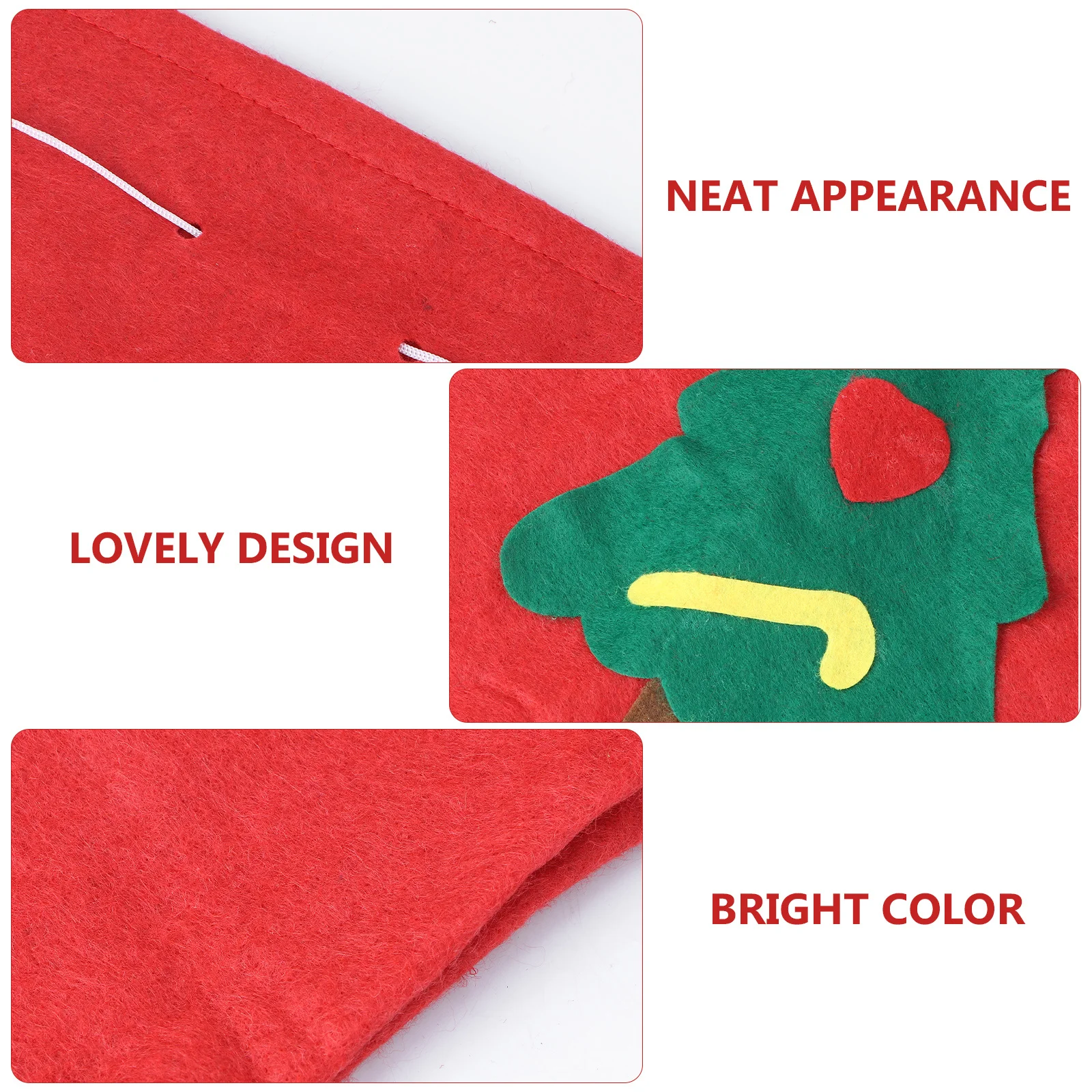 

40x60cm Christmas Gift Bags Fabric Drawstring Pouch Extra Large Size Holiday Party Favor Bag Festive Design Home Fireplace