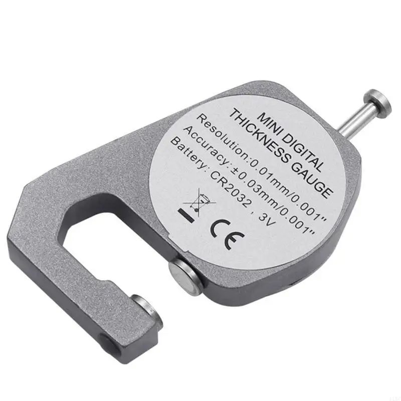 

Mini Thickness Gauge LCD Display 0-10mm Electronic Thickness Gauge Metric/Inch