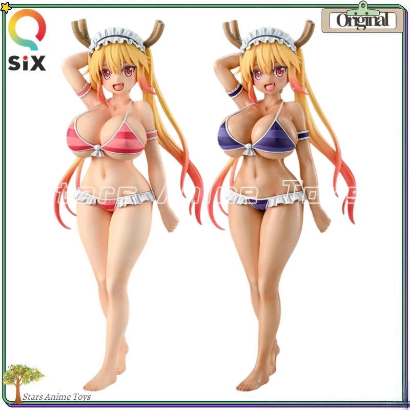 

Original Q-six Miss Kobayashi's Dragon Maid Tohru/sunmark Version Bikini Style 1/7 Collection Gift Anime Figure