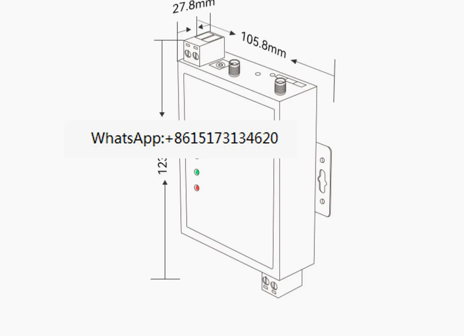 Moduł 4G DTU Port RS485/232 Ethernet do zdalnego monitorowania PLC 4G przezroczysta komunikacja bezprzewodowe Wi-Fi