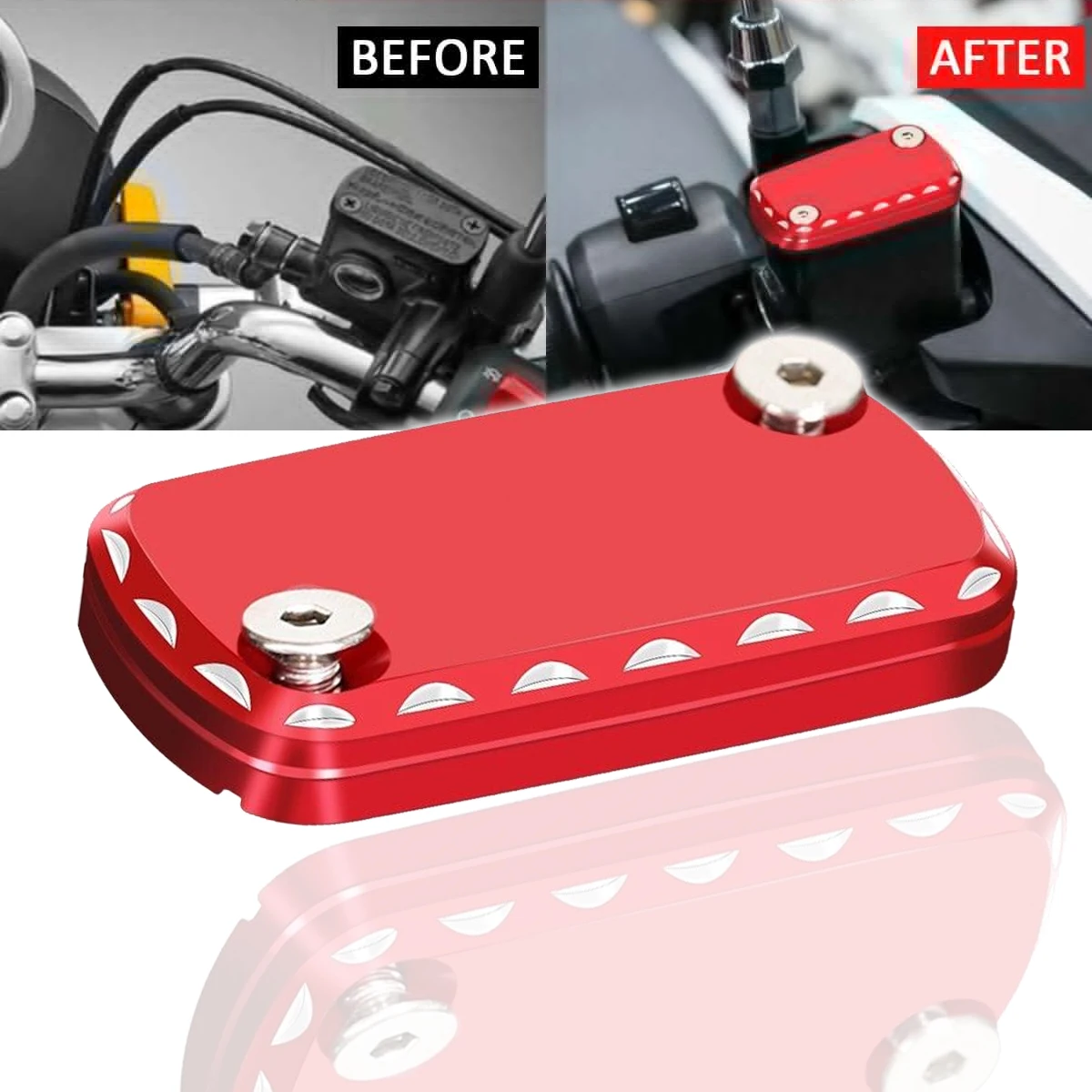 

Motorcycle Front Brake Fluid Reservoir Cap Accessories For Honda CT125 2021-2024 TRAIL125 2021-2024 SUPER CUB110 2022