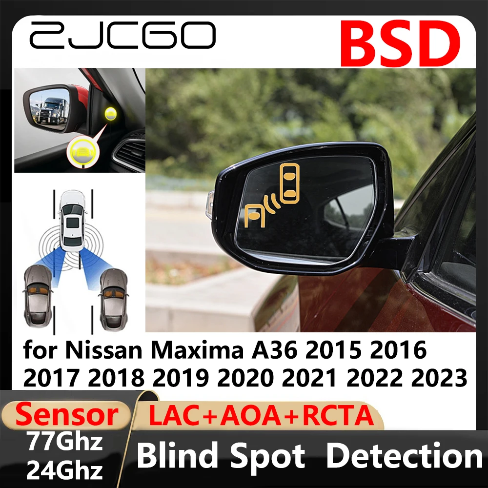 BSD Blind Spot Detection Lane Change Assisted Parking Driving Warnin for Nissan Maxima A36 2015~2024