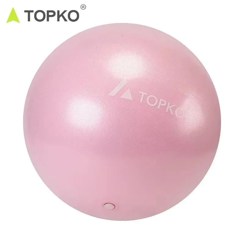 YTYIN TOPKO High Quality PVC Anti-Burst Gym Ball With Pump For Yoga Pilates Exercise Stability Workout Ball