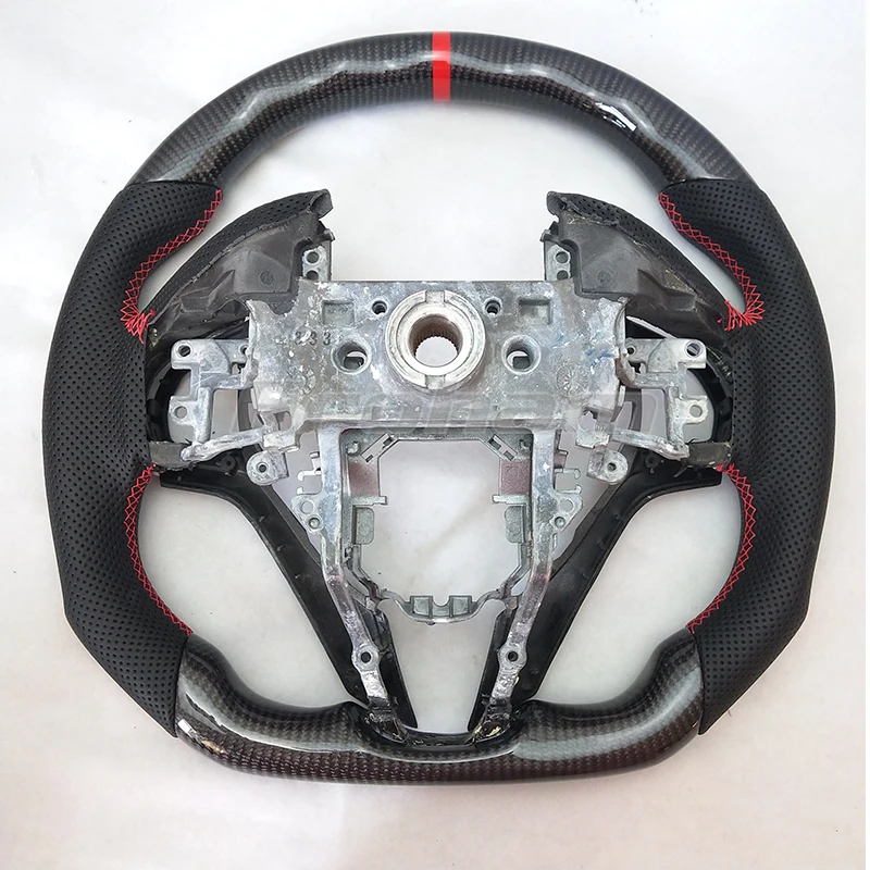 Carbon Fiber Steering Wheel Customized For Honda CR-Z CRZ 2010 2011 2012 2013 2014 2015 2016