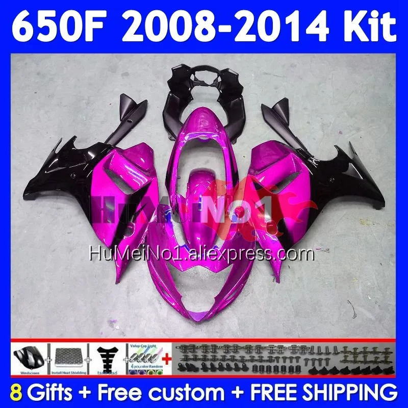 GSX650F For SUZUKI GSXF 650 GSX 650F 113No.0 GSXF650 08 Pink black 09 10 11 12 13 2008 2009 2010 2011 2012 2013 2014 Fairing