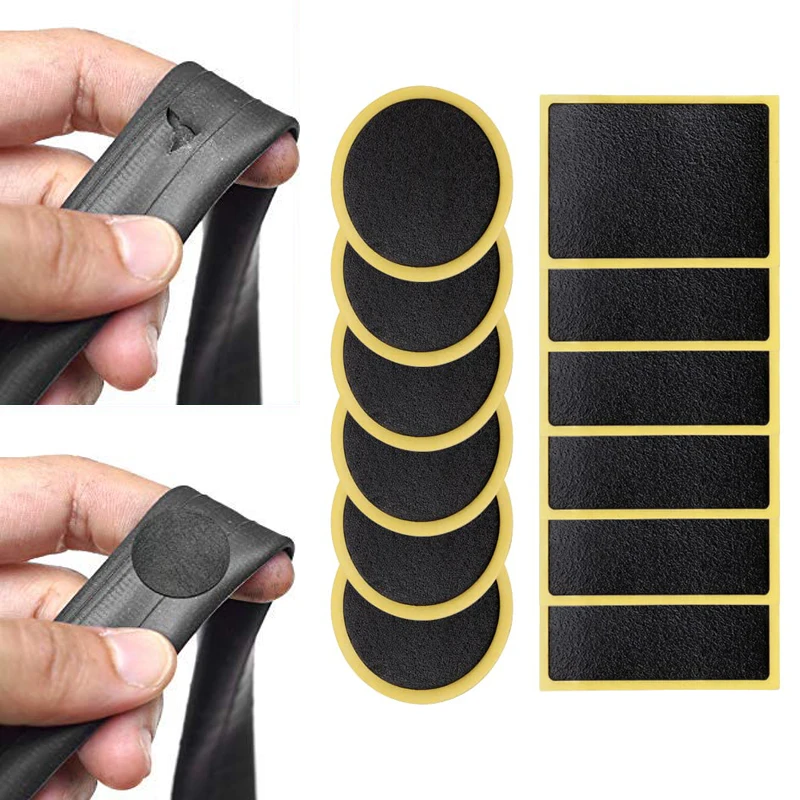 

10Pcs Motorcycle Bike Tire Patches Repairing Tool No-glue Adhesive Quick Drying Fast Tyre Tube Glueless Patch Tyre Protection