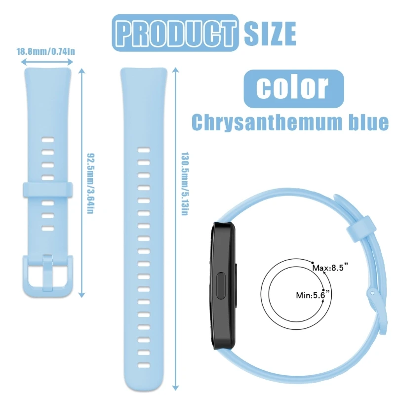 สายรัดข้อมือซิลิโคนแบบเปลี่ยนที่ทันสมัยเหมาะสำหรับ band8/9