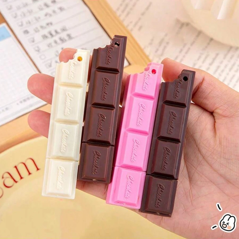 3 colors 1 set of creative chocolate ballpoint pen cartoon simulation food pen, stationery supplies for students, stationery gif