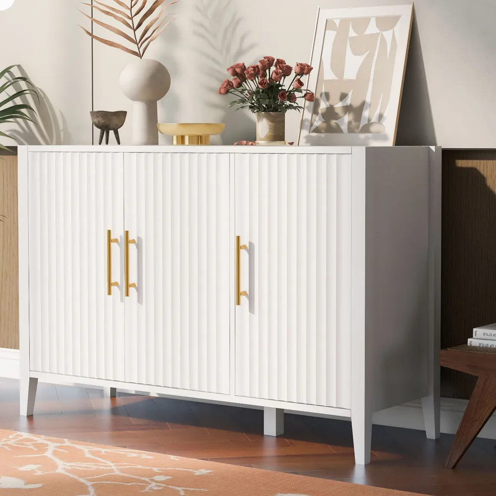 Free Standing Buffet Cabinet Sideboard Buffet Storage For Living Room Hallway Entryway Dining Room Bedroom