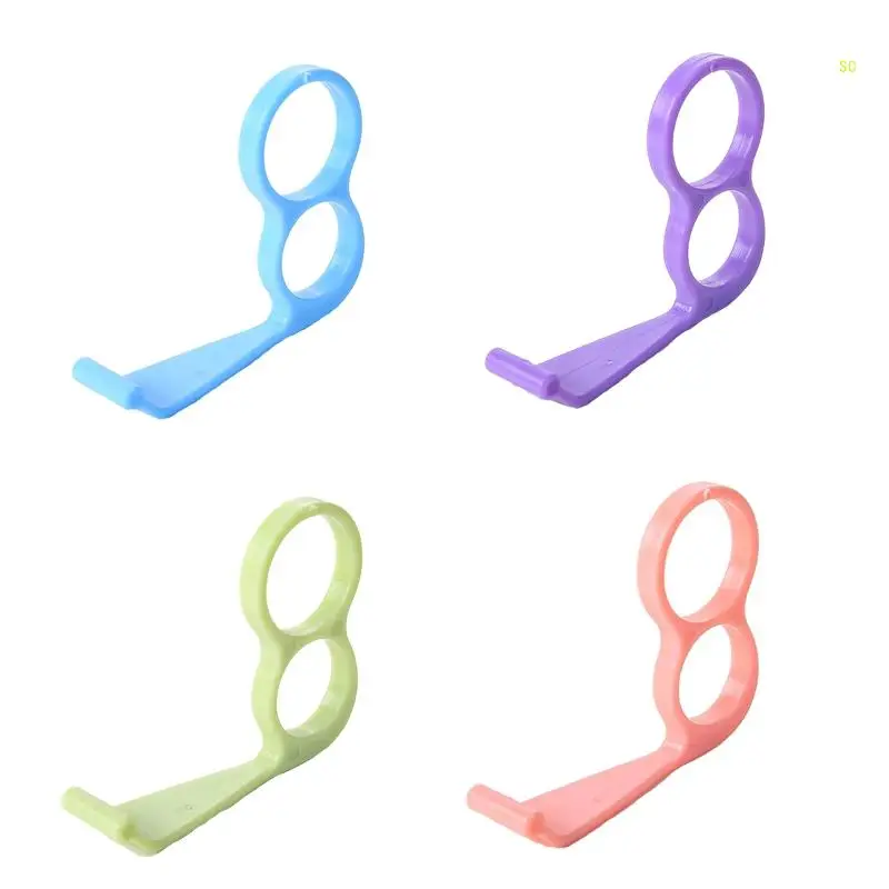 Cellphone Anti-fall Holder L-shaped Plastic Stand Portable Finger Ring Holder Dropshipping