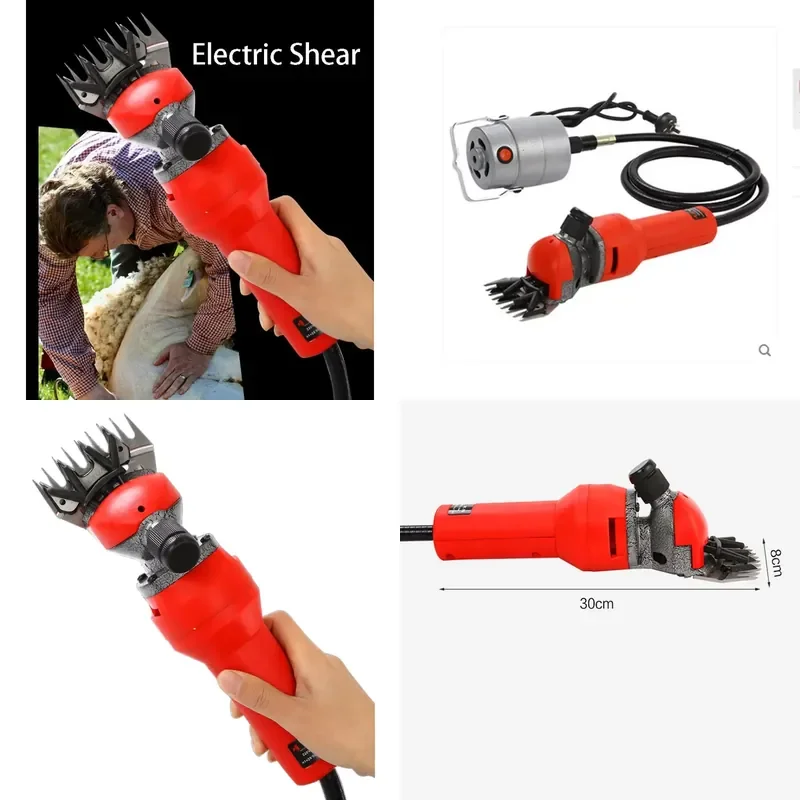 for 220V 750W Electric Sheep Shearing Machine Flexible Shaft Goat Wool Clipper Scissors Cutting Tool Farm Animal Grooming