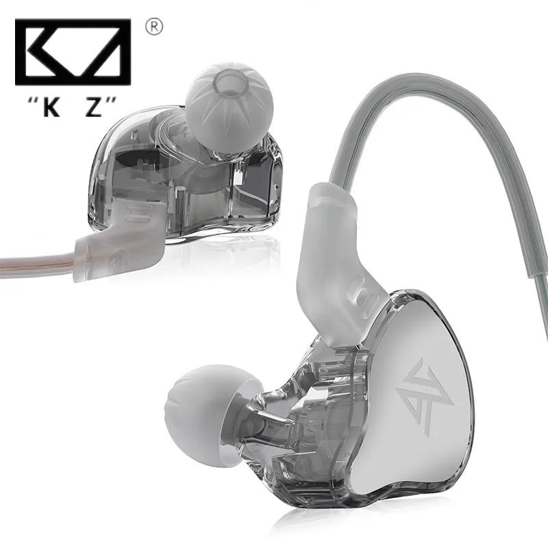 KZ EDCX In-Ear Wired Earphone Monitor HiFi Music Headphones Sport Noise Reduction Game Bass DJ Outdoor Earbuds Dynamic Headset