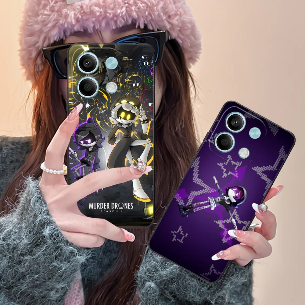 Murder Drones Phone Case for Xiaomi POCO M6 M5 M4 M3 X7 X6 X5 X4 X3 F6 F5 F4 Pro GT 5G Black Smartphone Cellphones Cover - AliExpress 202192403 Murder Drones Phone Case for Xiaomi POCO M6 M5 M4 M3 X7 X6 X5 X4 X3 F6 F5 F4 Pro GT 5G Black Smartphone Cellphones Cover - AliExpress 202192403