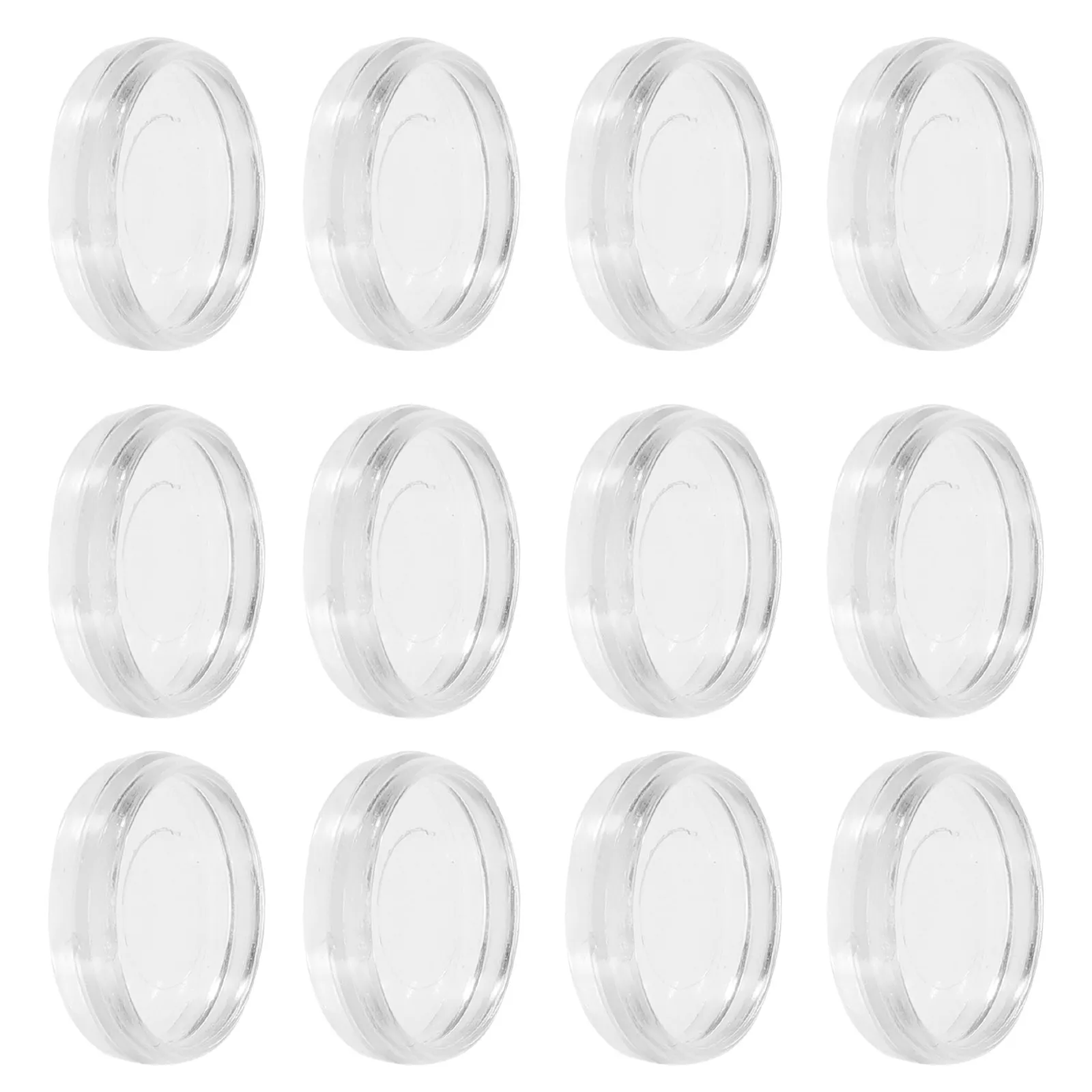 

100Pcs Transparent Loose Leaf Binder Rings Plastic Binding Clips Detachable Office School Organizer Reusable Notebook
