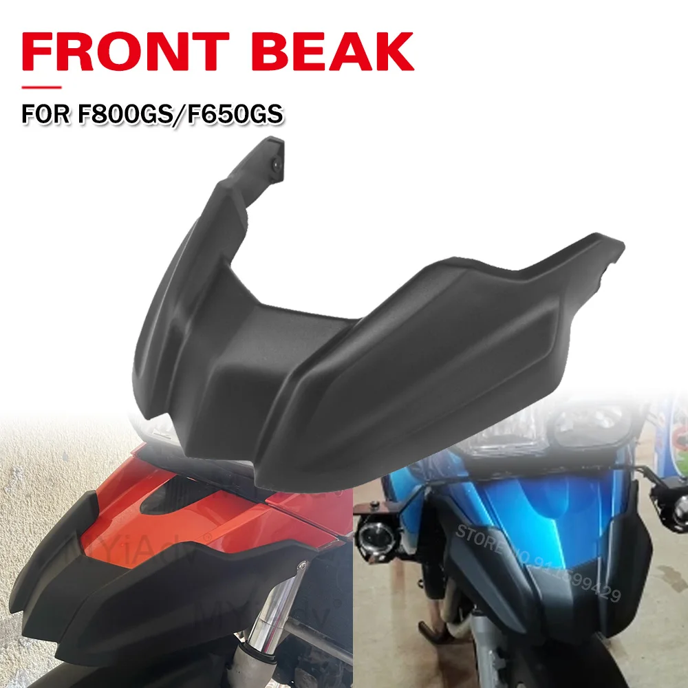 

Motorcycle Front Fender Beak Extension Fairing Cowl Wheel Extender Cover Accessories For BMW F800GS F650GS F800 F650 GS 2012