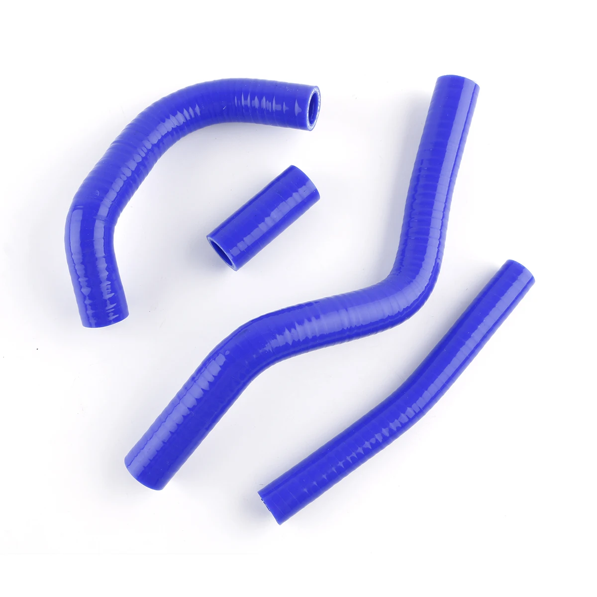 4PCS 3PLY For 1991 Suzuki RM125 RM 125 2-Stroke Motorcycle Silicone Radiator Coolant Hose Pipe Tube Set Kit