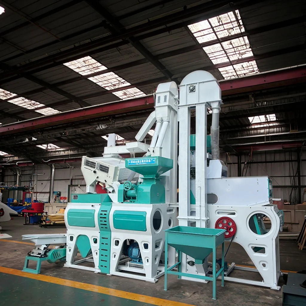 100-2000Kg/H Rice Milling Machine 220V60HZ/ 380V50HZ Big Processing Peeling Rice Machine Paddy Rice Mill Machine