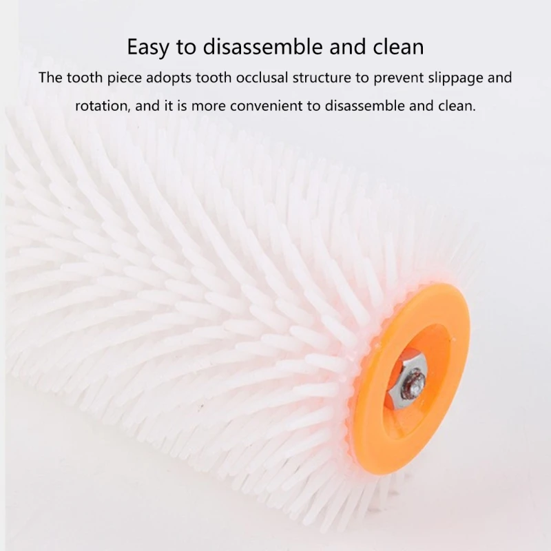 9inch/23cm Latex Floor Self Leveling Screed Spiked Roller Brush Paint Roller Smooth Level Screed Flooring Roller M4YD