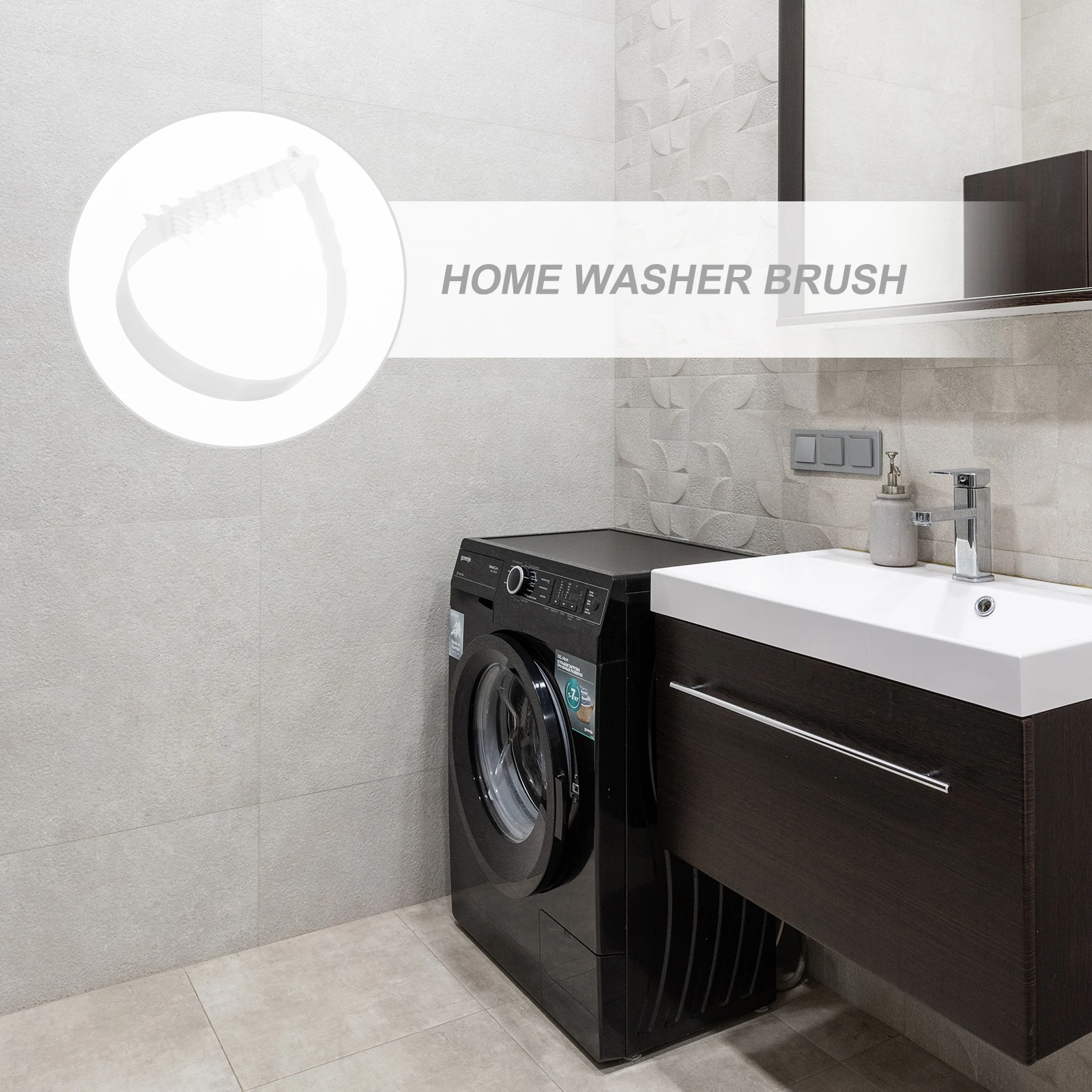 

Home Cleaning Brush Washing Machine Laundry Scrub Daily Use Cleaner Nylon Washer Tools