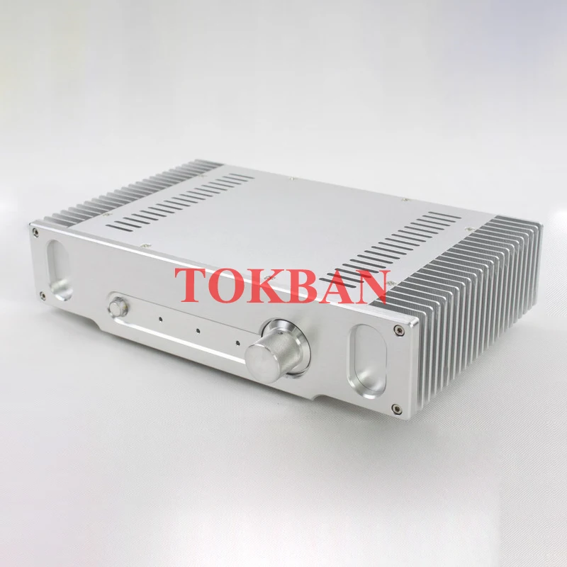 Tokban Audio WA55 335*75*207mm All Aluminum Class A Amplifier Chassis Enclosure DIy HIFI Preamplifier Tube Amplifier Case Shell