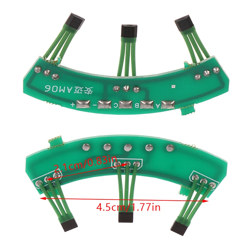 Tablero de Sensor Hall de bicicleta eléctrica, monopatín autoequilibrado, tablero Hall de tres ruedas, Sensor Hall