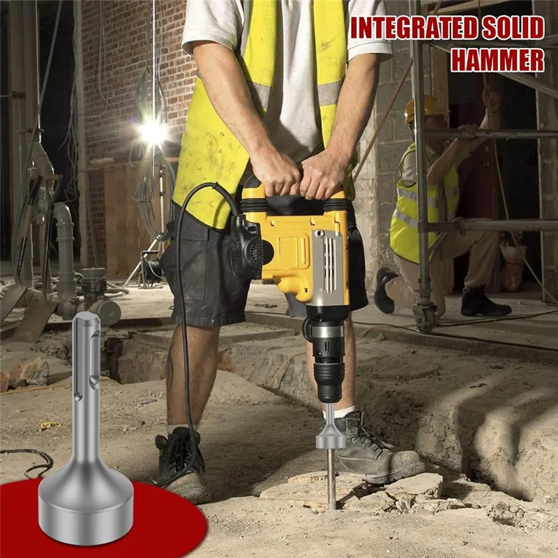 

A92P SDS Plus Ground Rod Driver 3PCS Bits Socket Set One-Piece Design For Commercial Industrial Applications