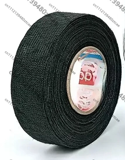 19mm Width 25m Length High Noise Reduction Flannel Fabric Tape Auto Wiring Harness Insulation Adhesive Tape