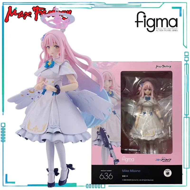 

Подлинная серия Max Factory Figma Blue Archive 626, пропорциональный гуманоид Мика Канзаки, весь возраст, подвижная модель игрушки, изысканные игрушки