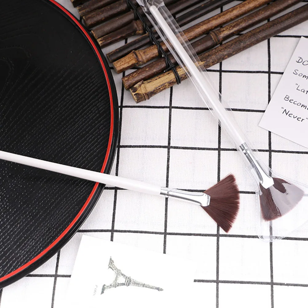 

4Pcs Face Mask Brush Women Sector Cleaning Beauty Tool Mud Mask Applicator Reusable Ergonomic Design Skincare Facial