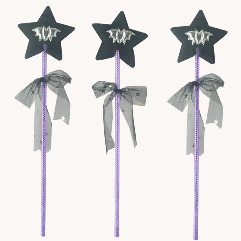 Star Wands Fairy Wands Angel kostuum rekwisieten Kid toverstaf voor verjaardag Halloween DXAA