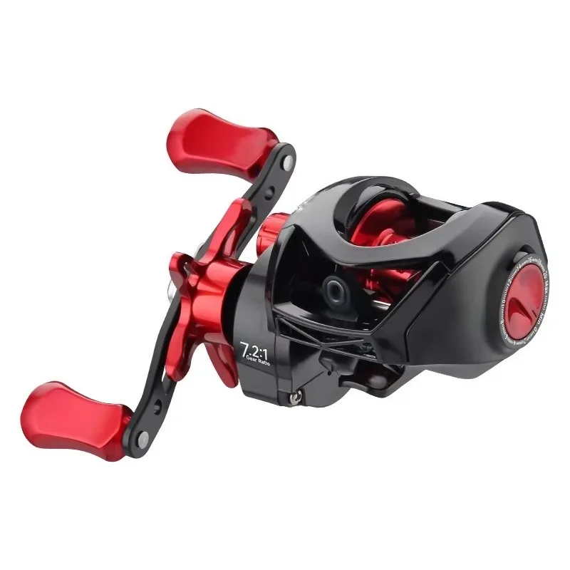7.2:1 High-speed Bait Throwing Fishing Reel 8kg Maximum Resistance Bearing Long-throw Bait Throwing Fishing Reel Fast Delivery