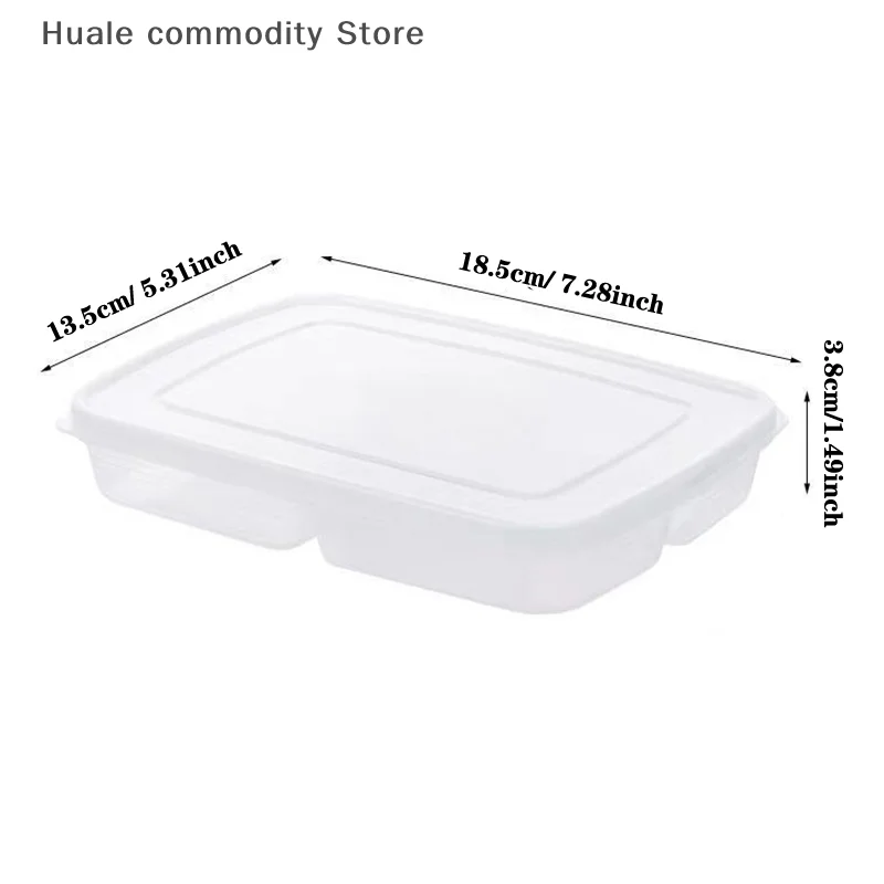 4 グリッド食品フルーツ収納ボックスポータブルコンパートメント冷蔵庫冷凍庫オーガナイザーサブパック肉玉ねぎ生姜クリアクリスパー