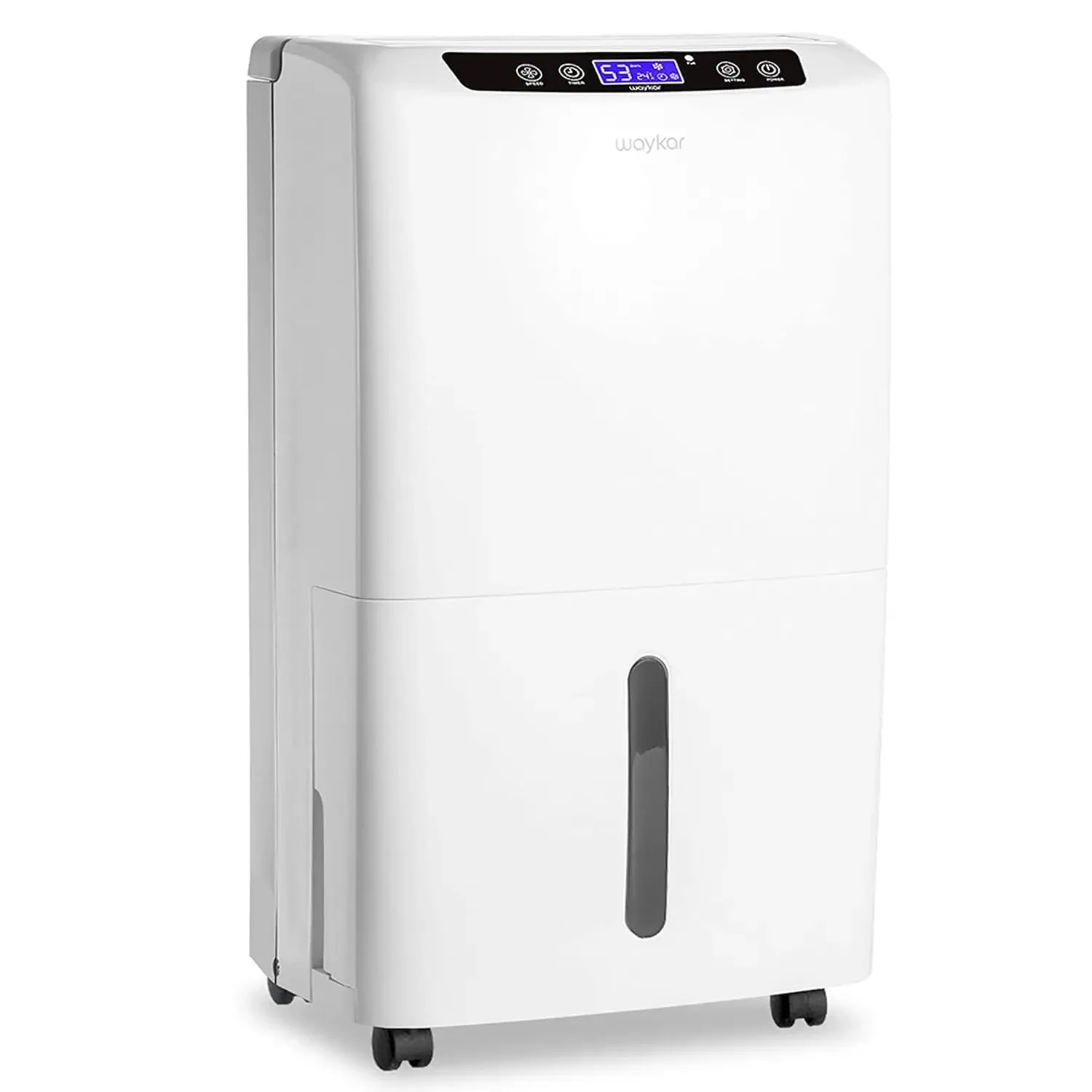 34 Pints Energy Star Dehumidifier for Spaces up to 2,000 Sq. Ft at Home, in Basements and Large Rooms with Drain Hose and 0.66