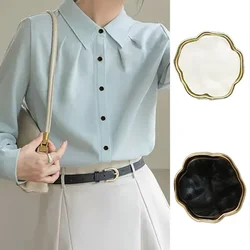 Fashionable Irregular Oil Imitation Shell Buttons, Versatile Shirts, Knitwear, Clothing Buttons, 10mm, 10 PCs