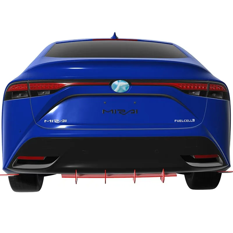 

Для Toyota Mirai 2022, 2023, бампер из АБС-пластика, задний диффузор, разделитель губ, спойлер, комплект кузова, аксессуары
