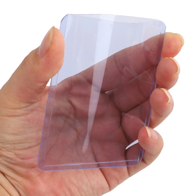 50Pcs Holder Toploaders And Clear Sleeves For Collectible Trading Basketball Sports Cards 35PT Rigid Plastic