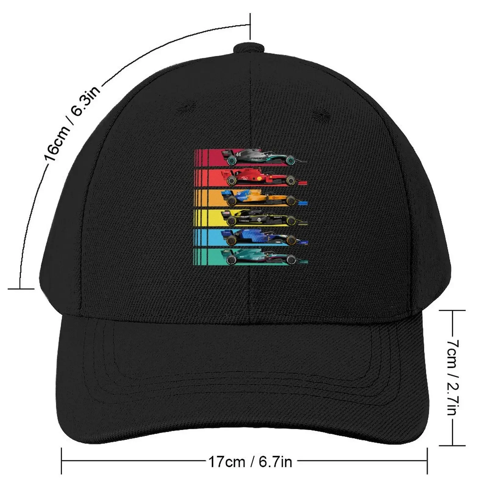 Formula Racing Cars 2023 Baseball Cap tea Hat Icon Baseball Men Women's