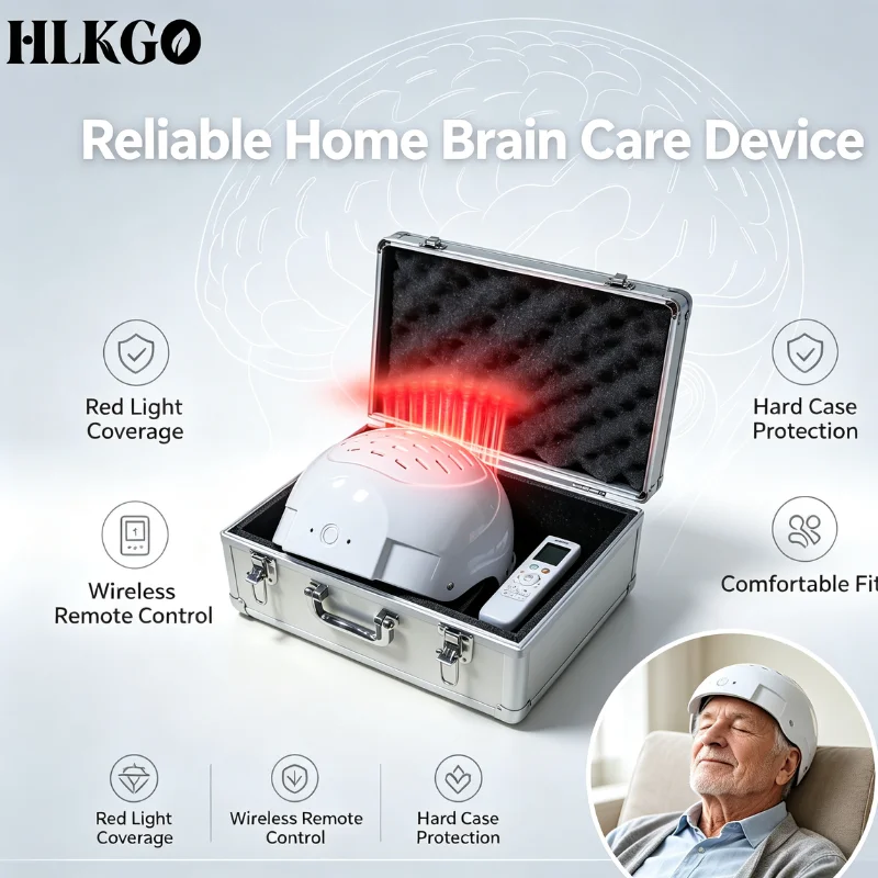 1070nm Near Infrared PBM Helmet 436 Diodes Non-invasive Brain Therapy for Stroke Rehabilitation Cognitive Support