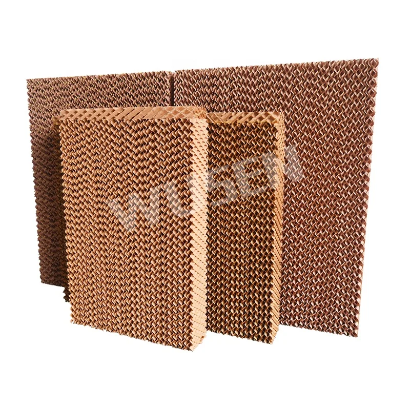 

New Durable Honeycomb Paper Evaporative Cooling Pad For Greenhouses And Farms