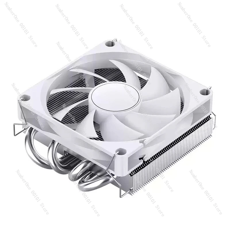 Hp400s push-down cpu radiator air cooling 4 copper tube htpc server itx ultra-thin fan