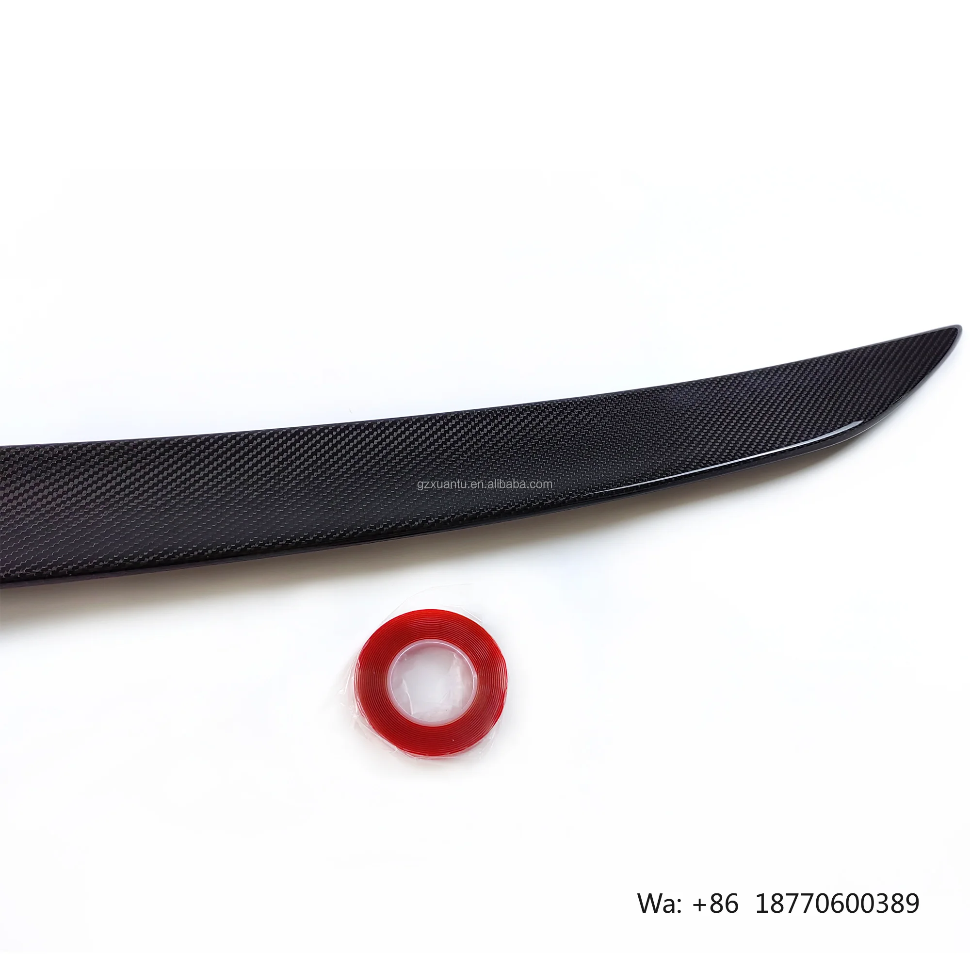 9Y0 Carbon Fiber Rear Tail Wing Fixed Wing Rear Spoiler for Porsche Cayenne Coupe 9Y0 Car Body Kit Modification - view 3