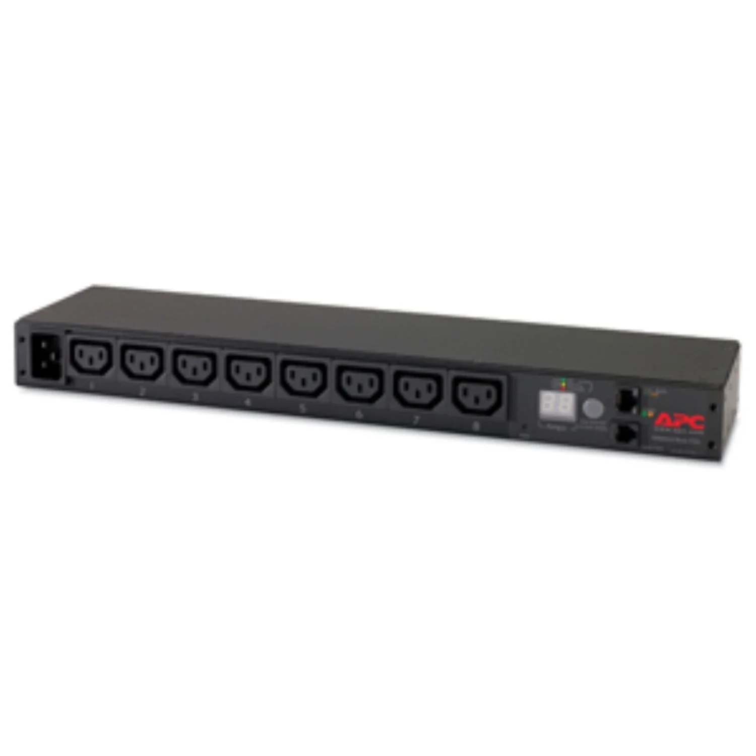 APC PDU AP7820B Rack Power Distribution Unit (PDU) Metered 1U 12A/208V 10A/230V (8) C13, PDU Module, APC Rack PDU 9000 Switched