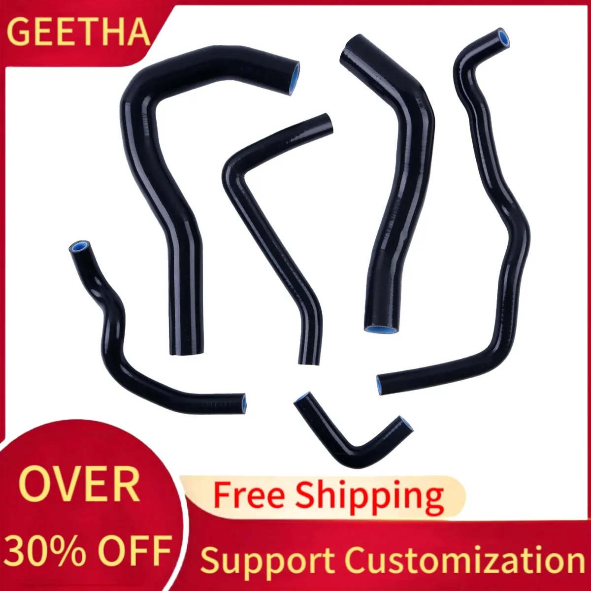 For 2002-2006 Acura RSX Type-S Base DC5 K20A Silicone Radiator Coolant Hose Kit