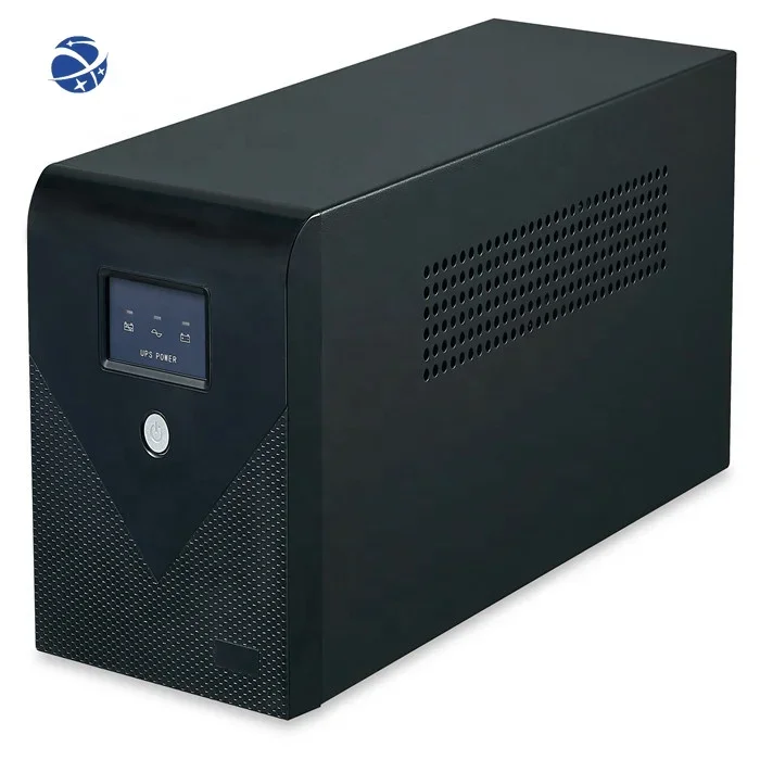 YUNYI single phase 220V 1000va 600w 800va Line interactive UPS Backup Power Generator offline uninterruptible power supply