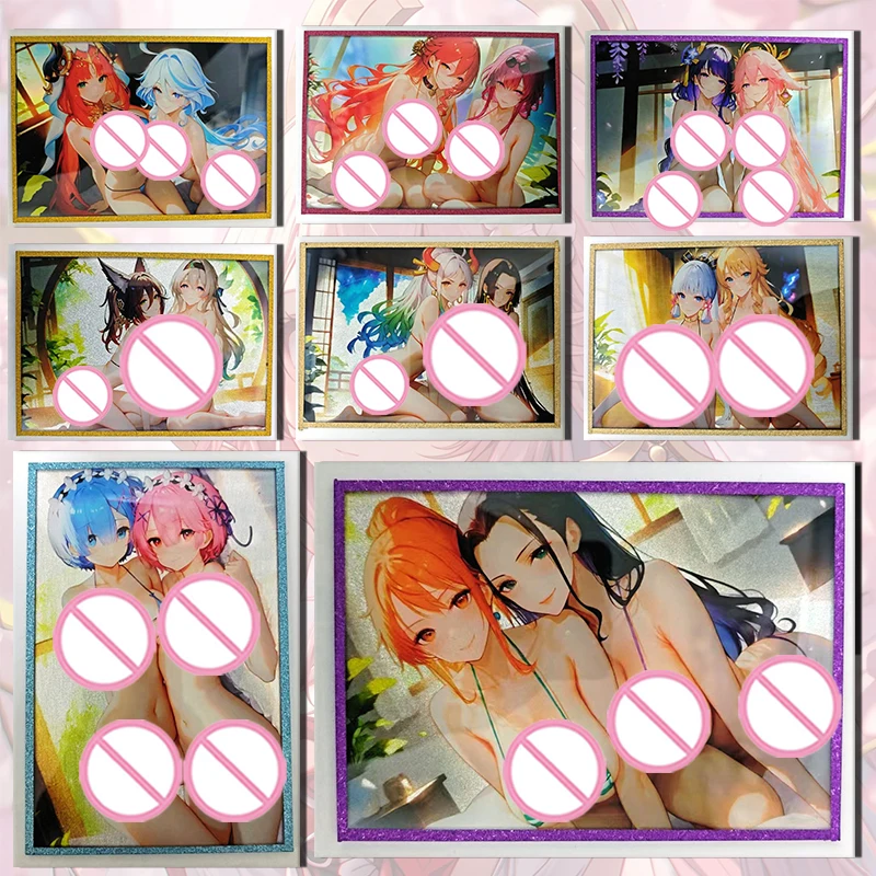 Goddess Story Pretty in Pink CP acrylic card Boa Hancock Yamato Nami Kafka Himeko boy Toy collection Birthday Christmas gifts