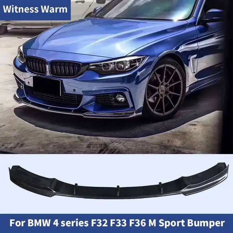 Auto Frontschürze Lip Spoiler Splitter Frp/carbon Fiber für Bmw 4-serie F32 F33 F36 mit Mt sport Edition Front Schaufel