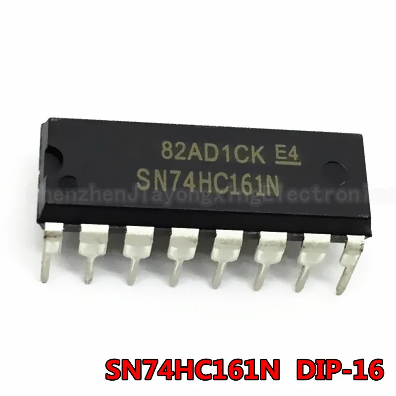 10PCS/Lot SN74HC161N DIP-16 TC74HC161AP 74HC161 DIP HD74HC161P DIP16 counter