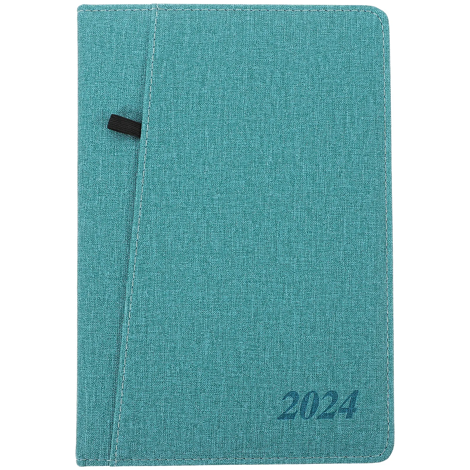 

Портативный ежедневный планировщик-блокнот 2024: Органайзер для академического расписания для студентов, учителей, офисных работников, тетрадь для управления временем