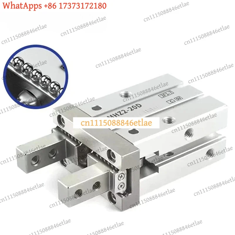 MHZ2 Pneumatic Gripper Air Finger Cylinder Aluminium Clamps 10D 16D 20D 25D 32D 40D Parallel Type Industrial Automation Parts