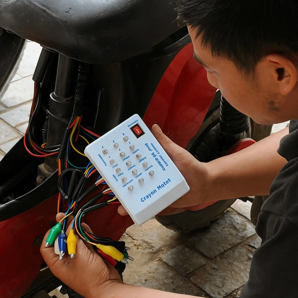 دراجة كهربائية تحكم تستر E-الدراجة سكوتر فرش تحكم وحدة تحكم المحرك تغيير اتجاه الكبح الملحقات أجزاء #3